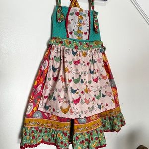 Matilda Jane Chicken to the birds knot dress (8)